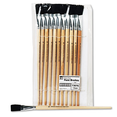 BRUSH,EASEL FLAT 3/4